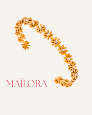 1 Bracelet "Fleur d'Or"