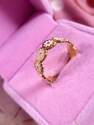 10 Bague "Marguerite Enchantée"