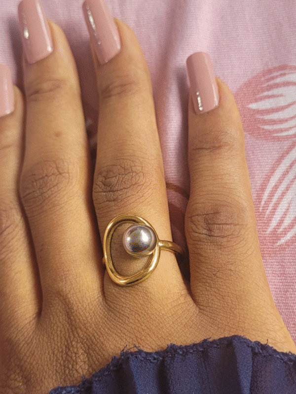 Bague "Spirale Envoûtante"