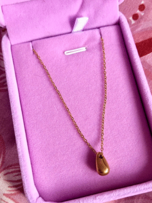 3 Collier "Goutte de Lumière"
