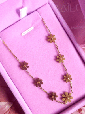 6 Collier "Jardin Secret"