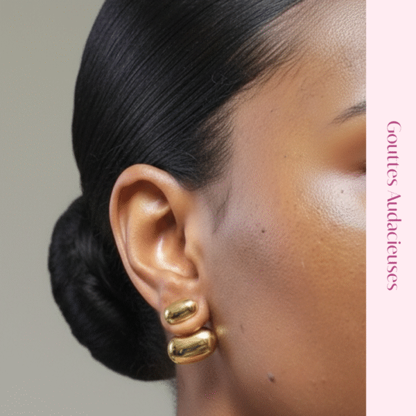 14 Boucles d'oreilles "Gouttes Audacieuses"